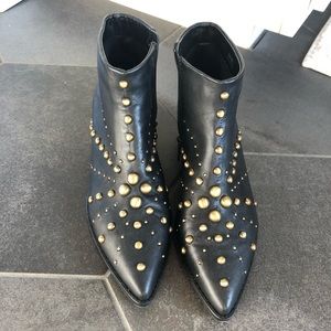 1. State studded booties